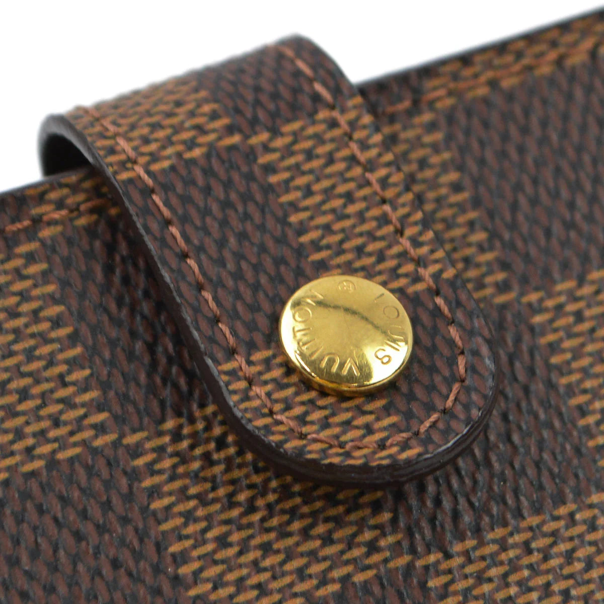 Louis Vuitton 2004 Damier Agenda PM Note Book Cover R20700 Small Good