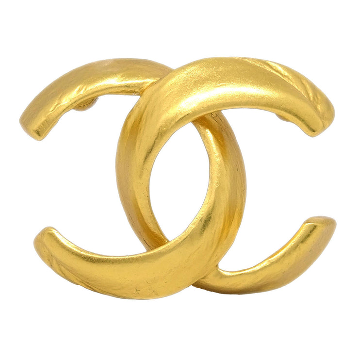 Chanel CC Brooch Pin Gold 00T