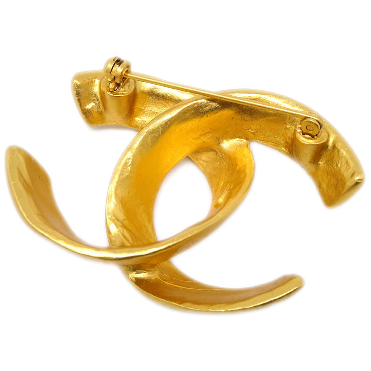 Chanel CC Brooch Pin Gold 00T