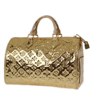 Louis Vuitton 2006 Gold Monogram Miroir Speedy 30 Handbag M95272