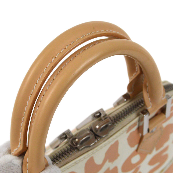 Louis Vuitton 2001 Beige Graffiti Alma PM Handbag M92178