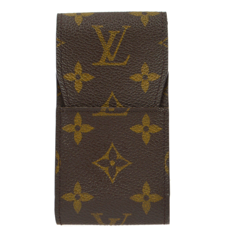 Louis Vuitton 2001 Monogram Etui Cigarette Case M63024 Small Good