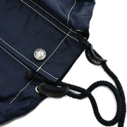 Chanel Zip Up Hooded Jacket Navy 1995