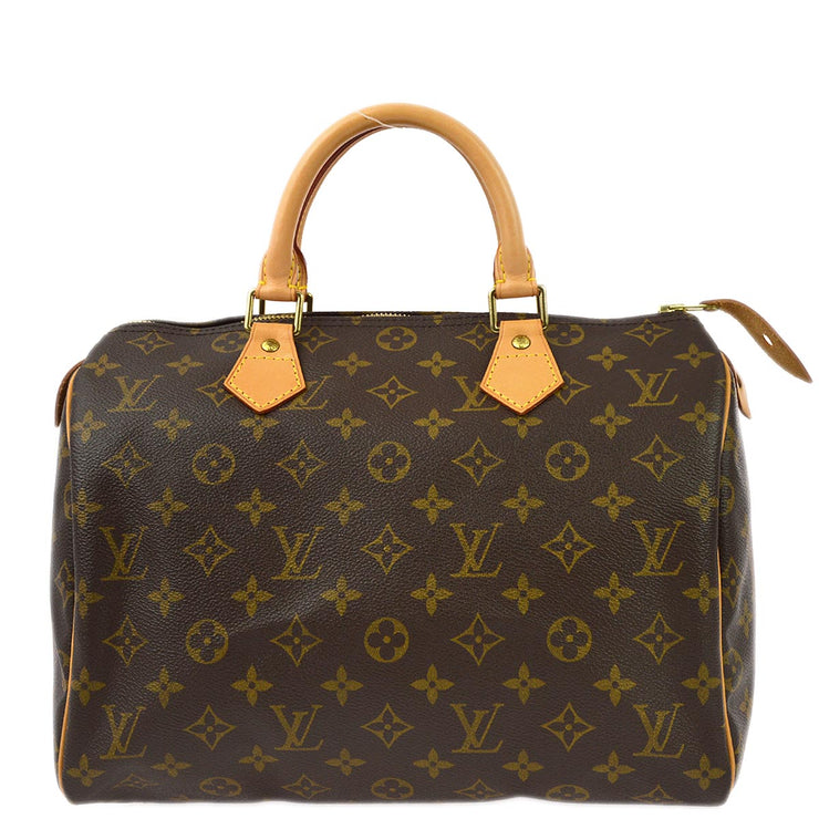 Louis Vuitton 2004 Monogram Speedy 30 Handbag M41526