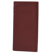 Cartier Bifold Wallet Purse Bordeaux