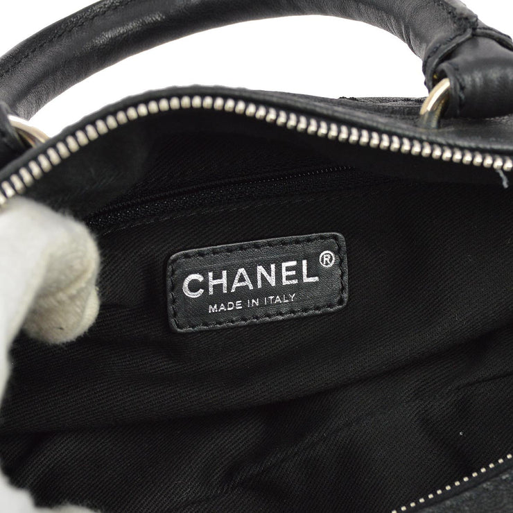 Chanel 2005-2006 Black Calfskin Handbag