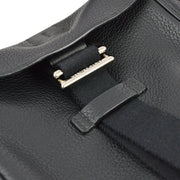 Hermes 2007 Black Taurillon Clemence Tibet PM Shoulder Bag