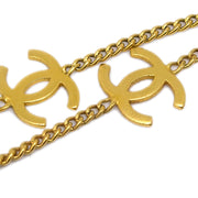 Chanel CC Stone Gold Chain Necklace 97A