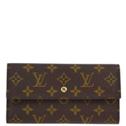 Louis Vuitton 2005 Monogram Porte Tresor International Wallet M61215