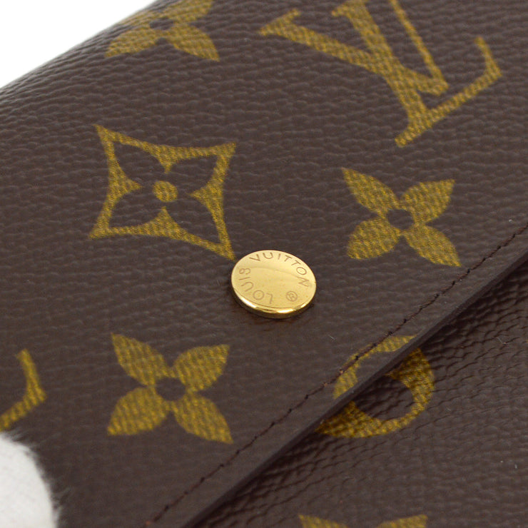 Louis Vuitton 2005 Monogram Porte Tresor International Wallet M61215