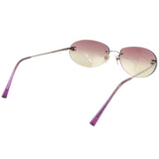 Chanel Sunglasses Eyewear Purple Gray Small Good