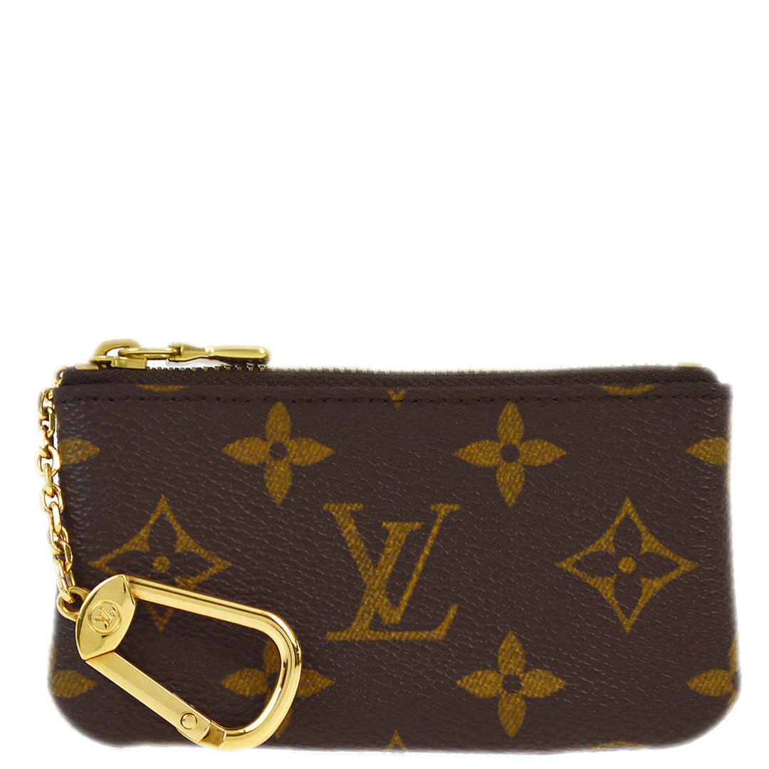 Louis Vuitton 2008 Monogram Pochette Cles Coin Purse Wallet M62650 