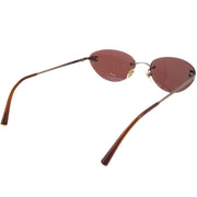 Chanel Sunglasses Eyewear Brown Small Good