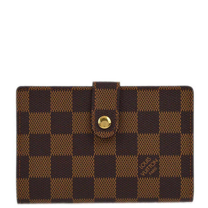 Louis Vuitton 2004 Damier Porte Monnaie Viennois Wallet Purse N61663