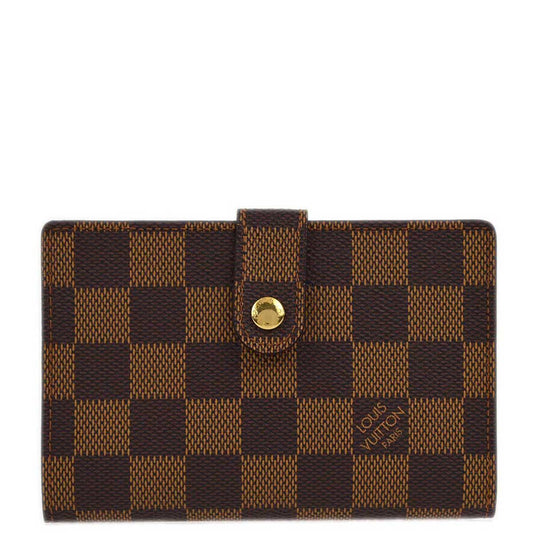 Louis Vuitton 2004 Damier Porte Monnaie Viennois Wallet Purse N61663