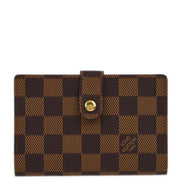 Louis Vuitton 2004 Damier Porte Monnaie Viennois Wallet Purse N61663