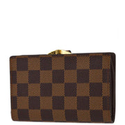 Louis Vuitton 2004 Damier Porte Monnaie Viennois Wallet Purse N61663