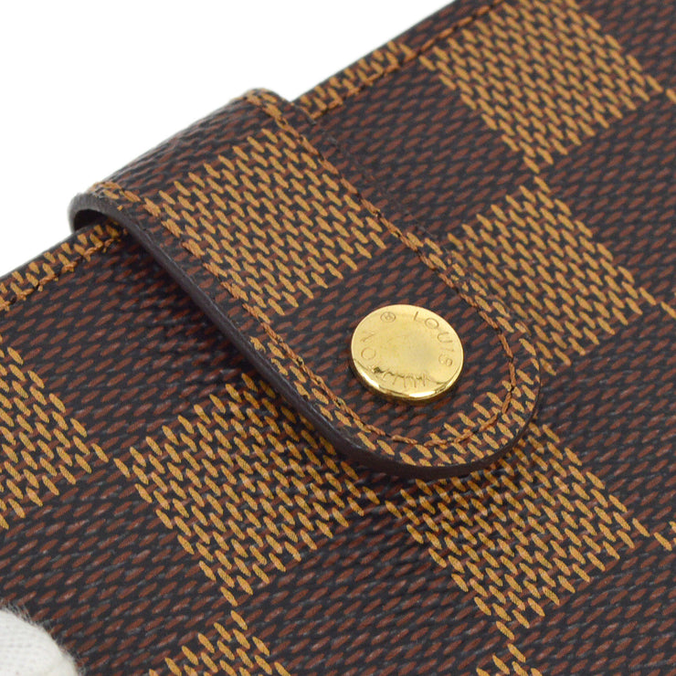 Louis Vuitton 2004 Damier Porte Monnaie Viennois Wallet Purse N61663