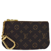 Louis Vuitton 2008 Monogram Mini Lin Pochette Cles Coin Purse M95230