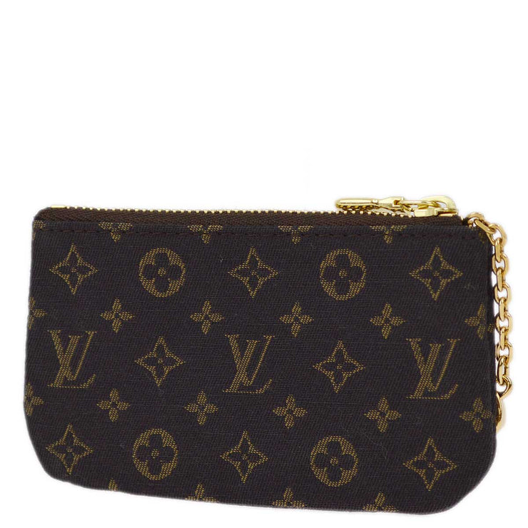 Louis Vuitton 2008 Monogram Mini Lin Pochette Cles Coin Purse M95230