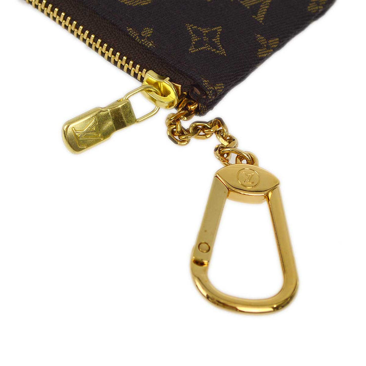 Louis Vuitton 2008 Monogram Mini Lin Pochette Cles Coin Purse M95230