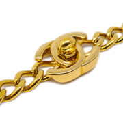 Chanel Turnlock Gold Chain Necklace 96A