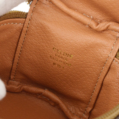 Celine Brown Macadam Vanity Handbag
