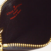 Louis Vuitton 2001 Black Epi Pochette Cles Coin Purse M63802