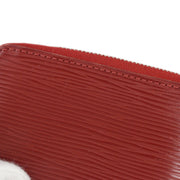 Louis Vuitton 2009 Red Epi Zippy Coin Purse Wallet M60383