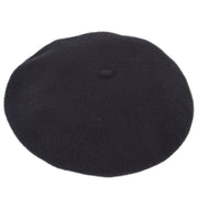 Chanel Black Hat Beret #57 Small Good