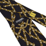 Chanel Necktie Black Small Good