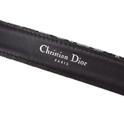 Christian Dior 2002 Trotter Belt Black #75