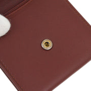 Cartier Coin Purse Wallet Bordeaux