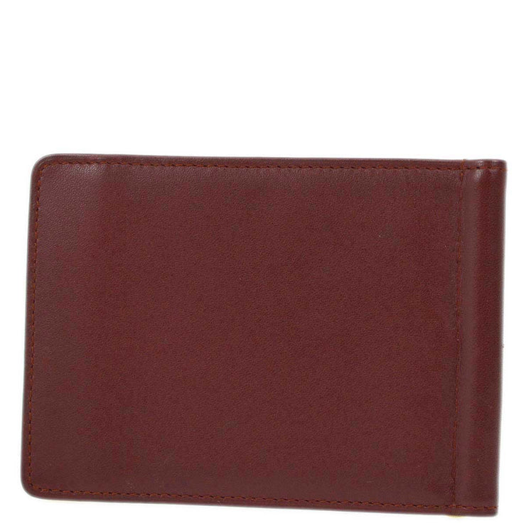 Cartier Bill Purse Wallet Bordeaux