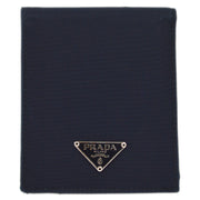 Prada Navy Nylon Bifold Wallet