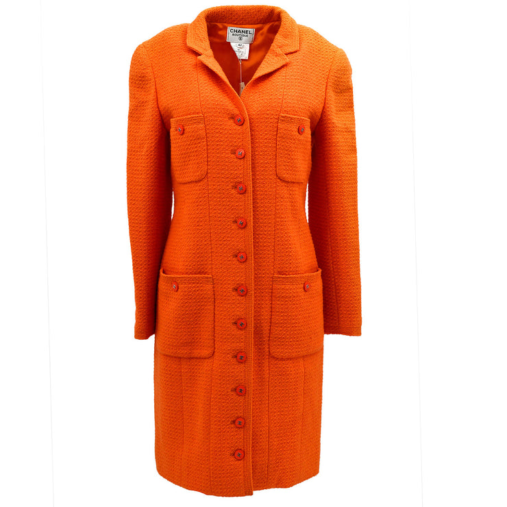 Chanel Coat Orange 96P #42