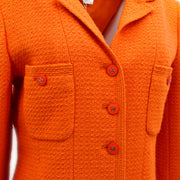 Chanel Coat Orange 96P #42