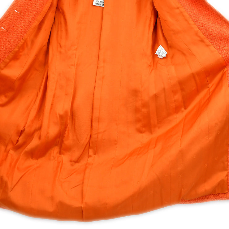 Chanel Coat Orange 96P #42