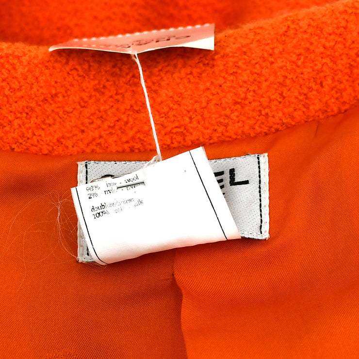 Chanel Coat Orange 96P #42