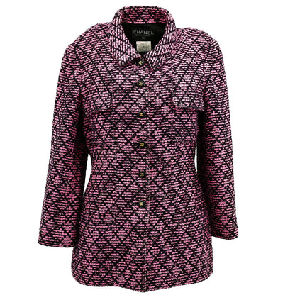 Chanel Jacket Pink 95A #44