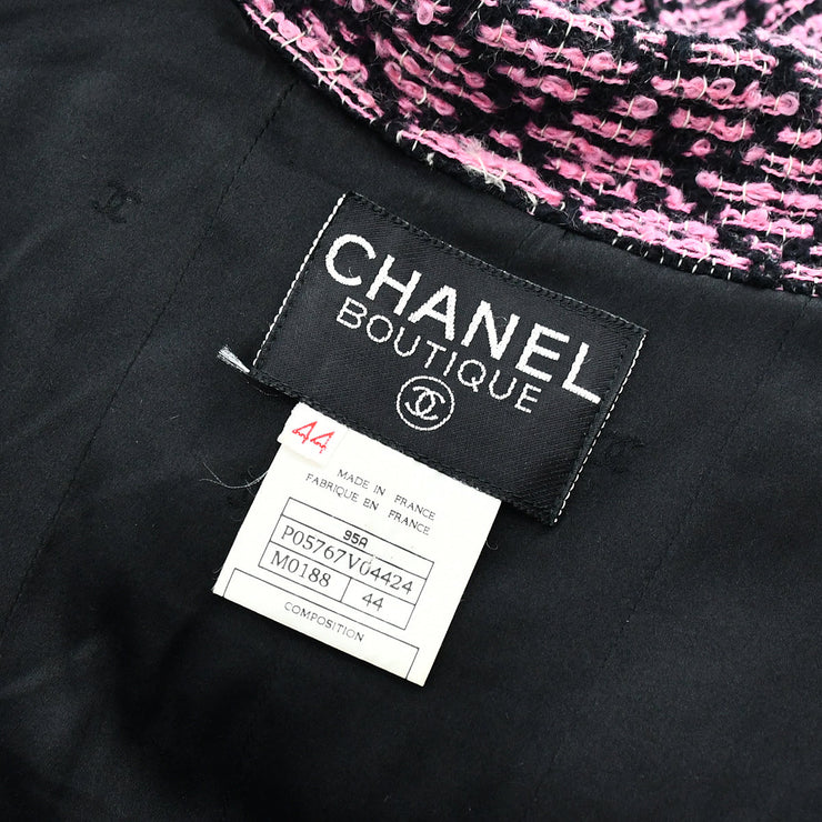 Chanel Jacket Pink 95A #44