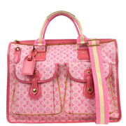 Louis Vuitton 2003 Pink Monogram Mini Sac Mary Kate 48h Handbag M92932