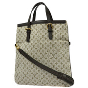 Louis Vuitton 2002 Green Monogram Mini Francoise 2way Shoulder Handbag M92209