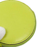 Loewe Green Lambskin Coin Purse Wallet