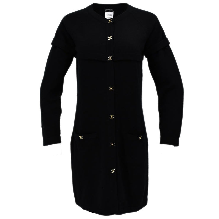 Chanel Cardigan Black 09A #42