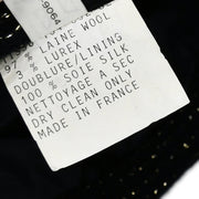 Chanel Setup Suit Jacket Skirt Black #44