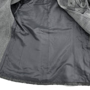 Christian Dior Collarless Jacket Gray #9