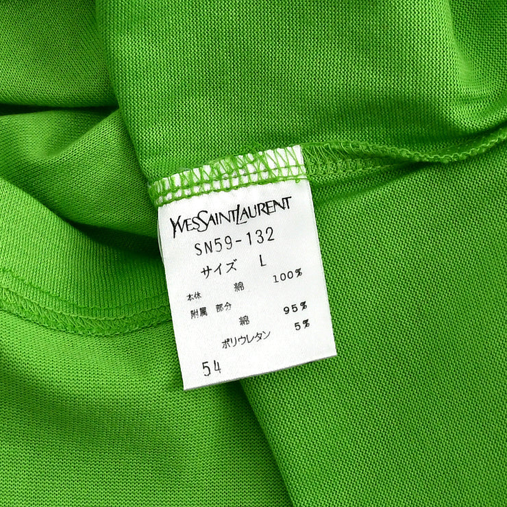 Yves Saint Laurent T-shirt Green #L