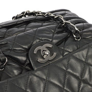 Chanel 2006-2008 Black Lambskin Gather Handbag