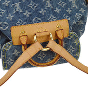 Louis Vuitton 2007 Blue Monogram Denim Sac a Dos GM Backpack M95056